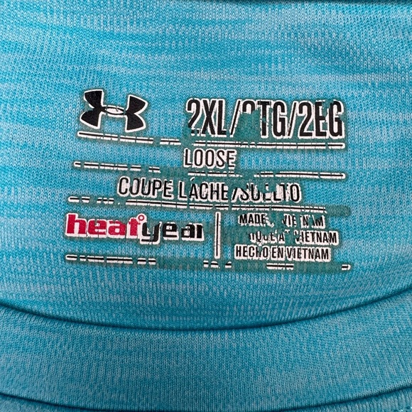 Under Armour Men's Blue T-Shirt - Picture 7 of 8